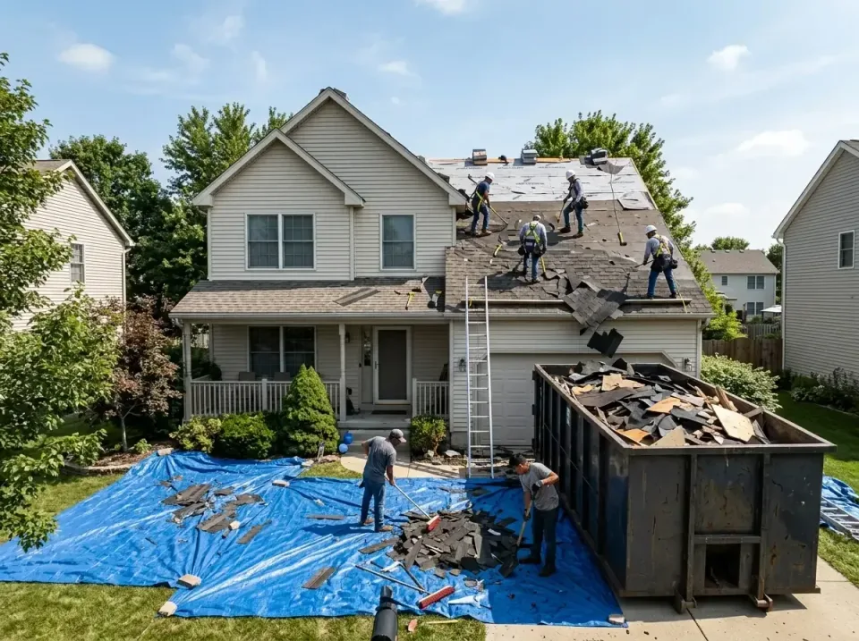 roof-replacement-debris-remova-004 — frequently asked questions, Cheapest Dumpster Rentals in Mission Canyon, CA